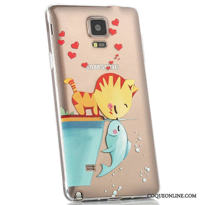 Samsung Galaxy Note 4 Étoile Très Mince Couvercle Arrière Incassable Étui Coque De Téléphone Protection