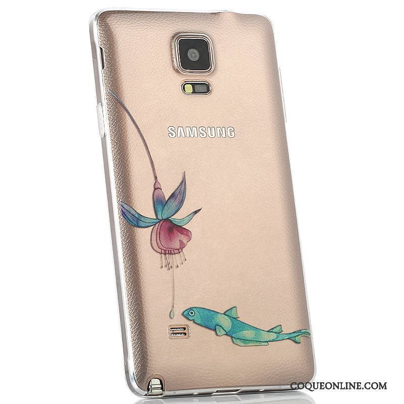 Samsung Galaxy Note 4 Étoile Très Mince Couvercle Arrière Incassable Étui Coque De Téléphone Protection