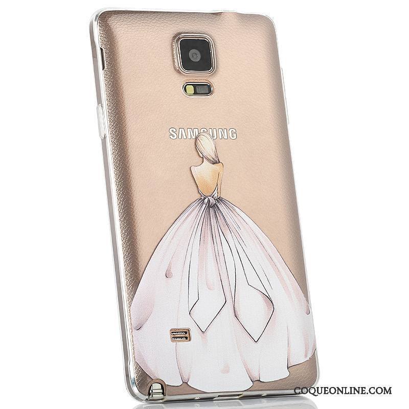 Samsung Galaxy Note 4 Étoile Très Mince Couvercle Arrière Incassable Étui Coque De Téléphone Protection