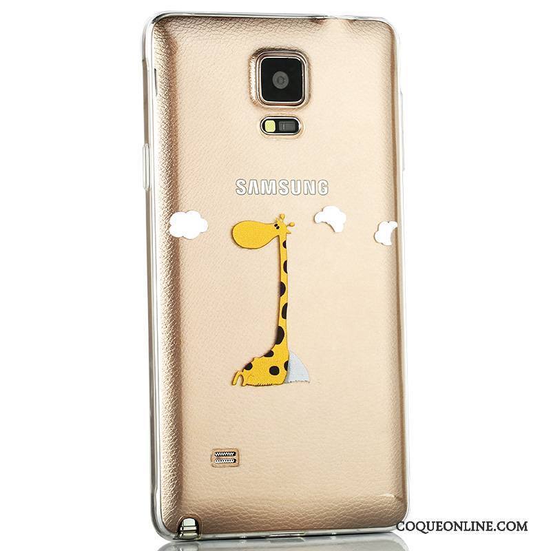 Samsung Galaxy Note 4 Étoile Très Mince Couvercle Arrière Incassable Étui Coque De Téléphone Protection