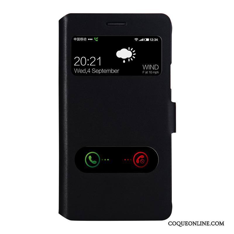 Samsung Galaxy Note 4 Étui En Cuir Protection Étoile Clamshell Téléphone Portable Coque De Téléphone Orange