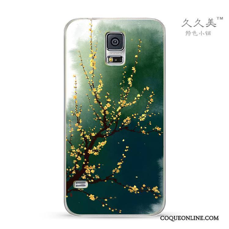 Samsung Galaxy Note 4 Étui Fluide Doux Silicone Coque De Téléphone Frais Protection Style Chinois