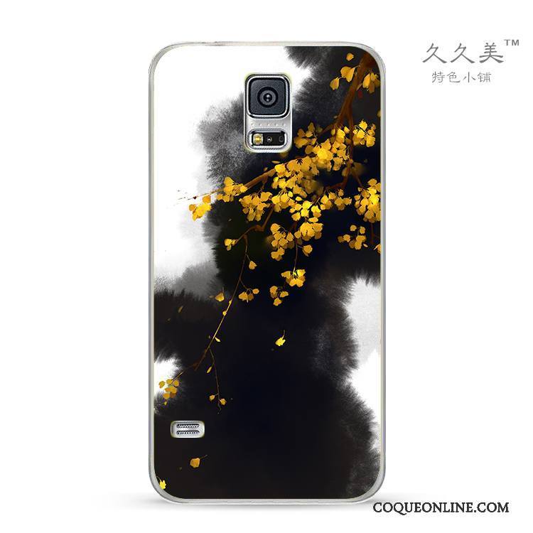 Samsung Galaxy Note 4 Étui Fluide Doux Silicone Coque De Téléphone Frais Protection Style Chinois