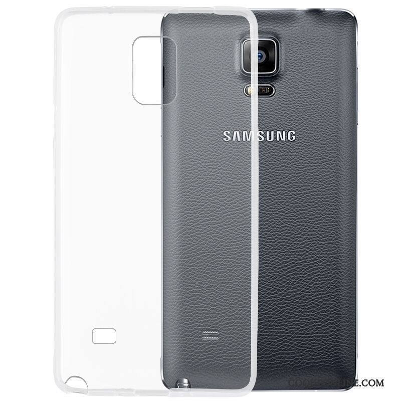 Samsung Galaxy Note 4 Étui Silicone Tendance Légère Protection Coque Or Rose