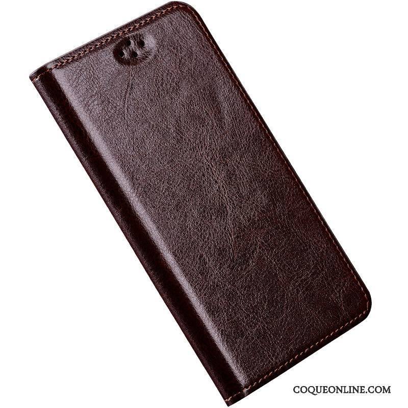 Samsung Galaxy Note 4 Étui Étui En Cuir Cuir Véritable Silicone Clamshell Étoile Coque De Téléphone