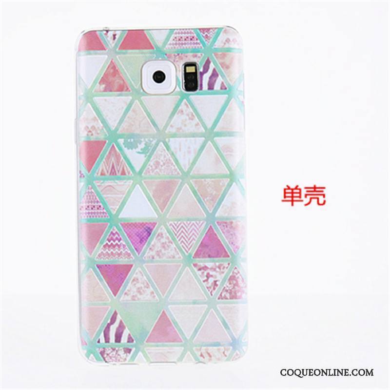 Samsung Galaxy Note 5 Coque De Téléphone Incassable Fleurs Fluide Doux Anneau Rose Tout Compris