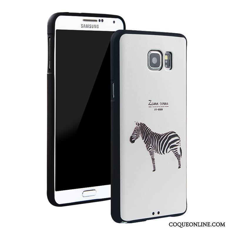 Samsung Galaxy Note 5 Coque De Téléphone Incassable Étoile Très Mince Protection Blanc Fluide Doux