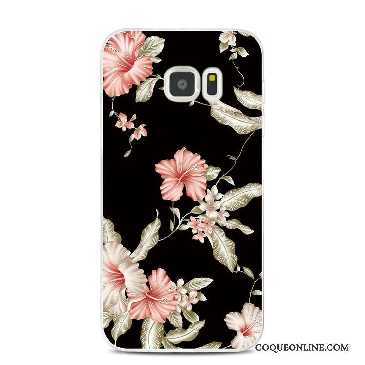 Samsung Galaxy Note 5 Coque De Téléphone Protection Fleurs Étoile Silicone Étui Petit