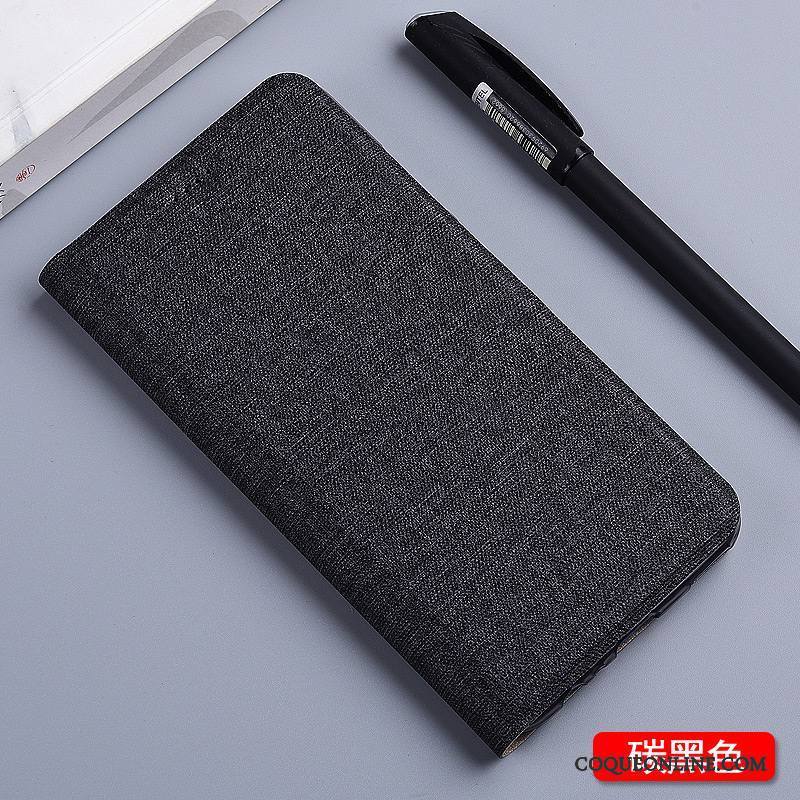 Samsung Galaxy Note 5 Coque Incassable Étoile Étui En Cuir Silicone Lin Housse Gris