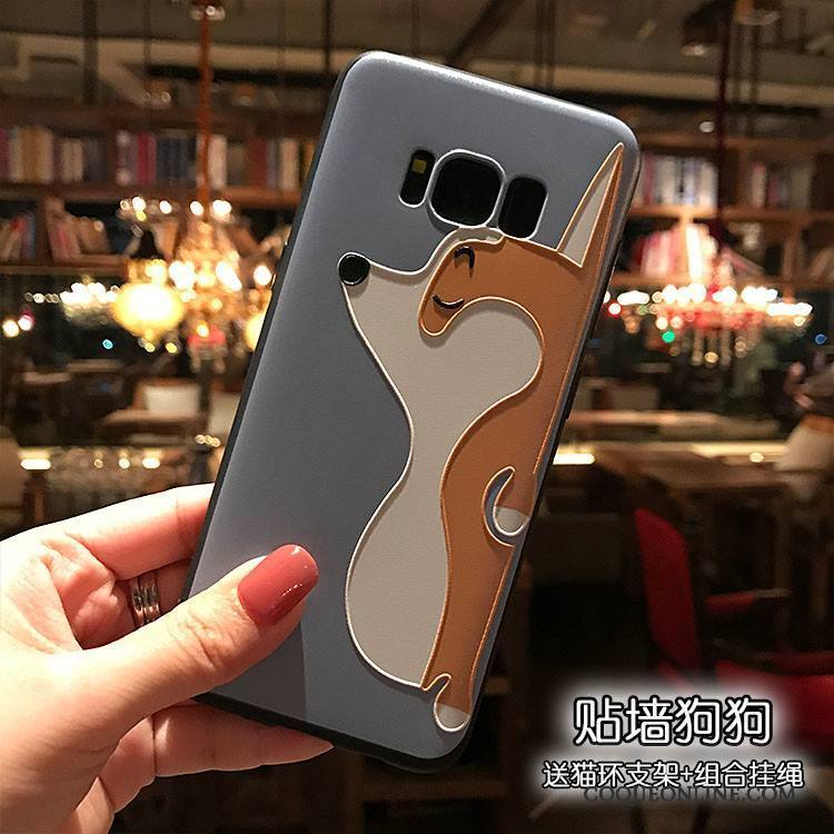 Samsung Galaxy Note 5 Gaufrage Coque De Téléphone Délavé En Daim Noir Fleurs Silicone Fluide Doux