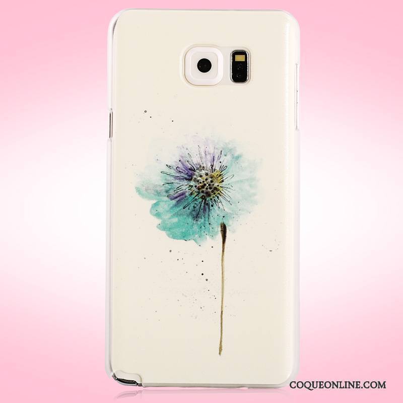 Samsung Galaxy Note 5 Mesh Coque Rose Peinture De Téléphone Protection Étui