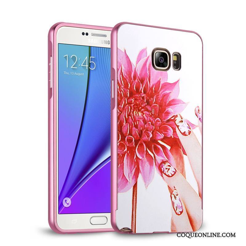 Samsung Galaxy Note 5 Or Protection Téléphone Portable Coque De Téléphone Couvercle Arrière Étui Border