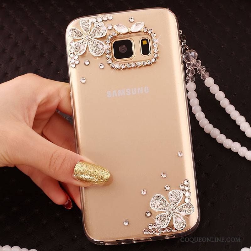 Samsung Galaxy Note 5 Ornements Suspendus Strass Coque De Téléphone Protection Silicone Anneau Étoile