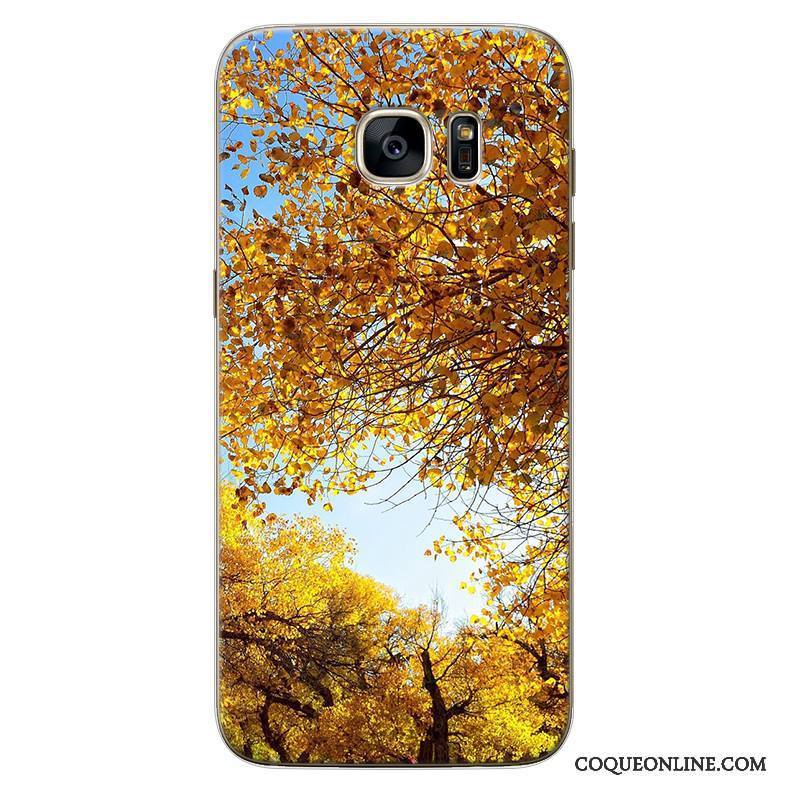 Samsung Galaxy Note 5 Personnalisé Paysage Violet Incassable Étoile Silicone Coque De Téléphone