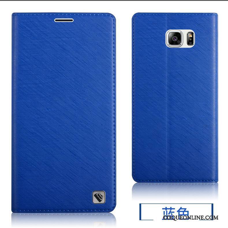 Samsung Galaxy Note 5 Protection Coque De Téléphone Étui En Cuir Marron Étoile Silicone Fluide Doux