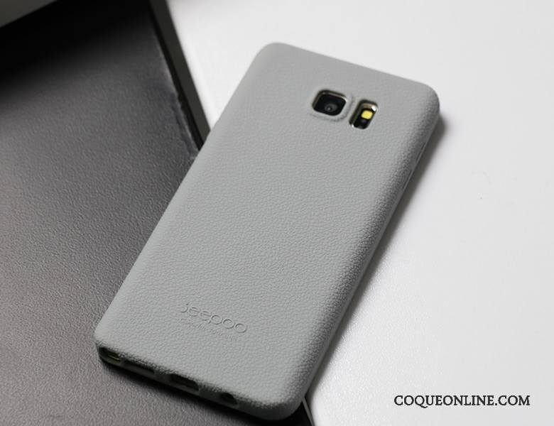 Samsung Galaxy Note 5 Silicone Téléphone Portable Étoile Coque De Téléphone Jaune Tissu Étui