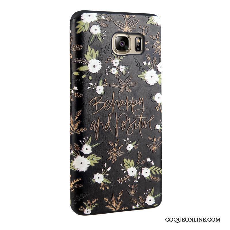 Samsung Galaxy Note 5 Étoile Fleurs Protection Peinture Fluide Doux Coque De Téléphone Tendance