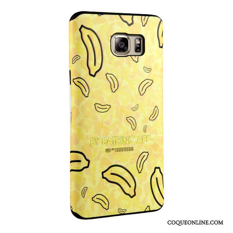 Samsung Galaxy Note 5 Étoile Fleurs Protection Peinture Fluide Doux Coque De Téléphone Tendance