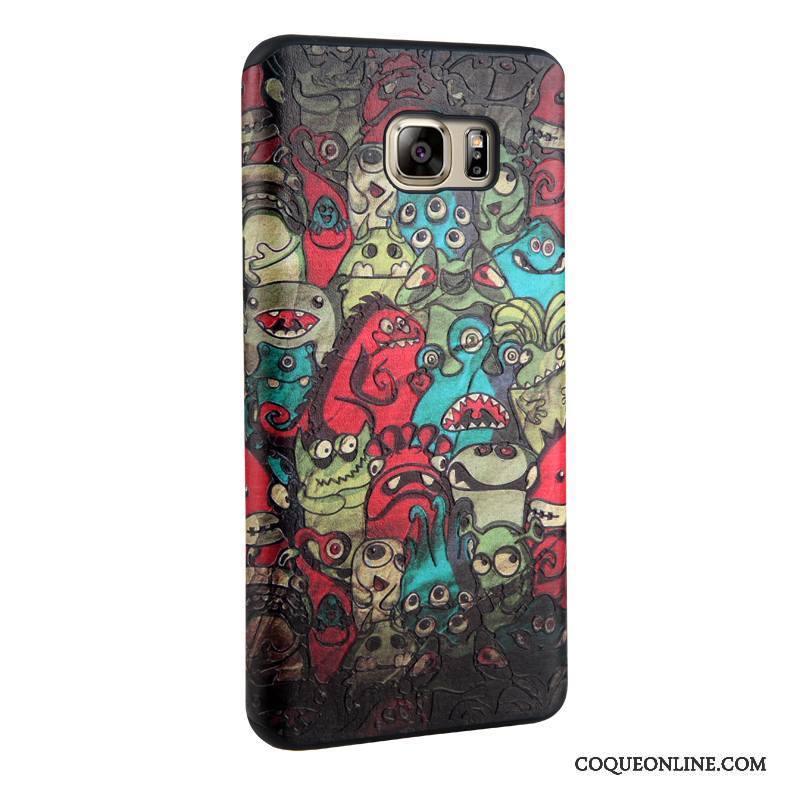 Samsung Galaxy Note 5 Étoile Fleurs Protection Peinture Fluide Doux Coque De Téléphone Tendance