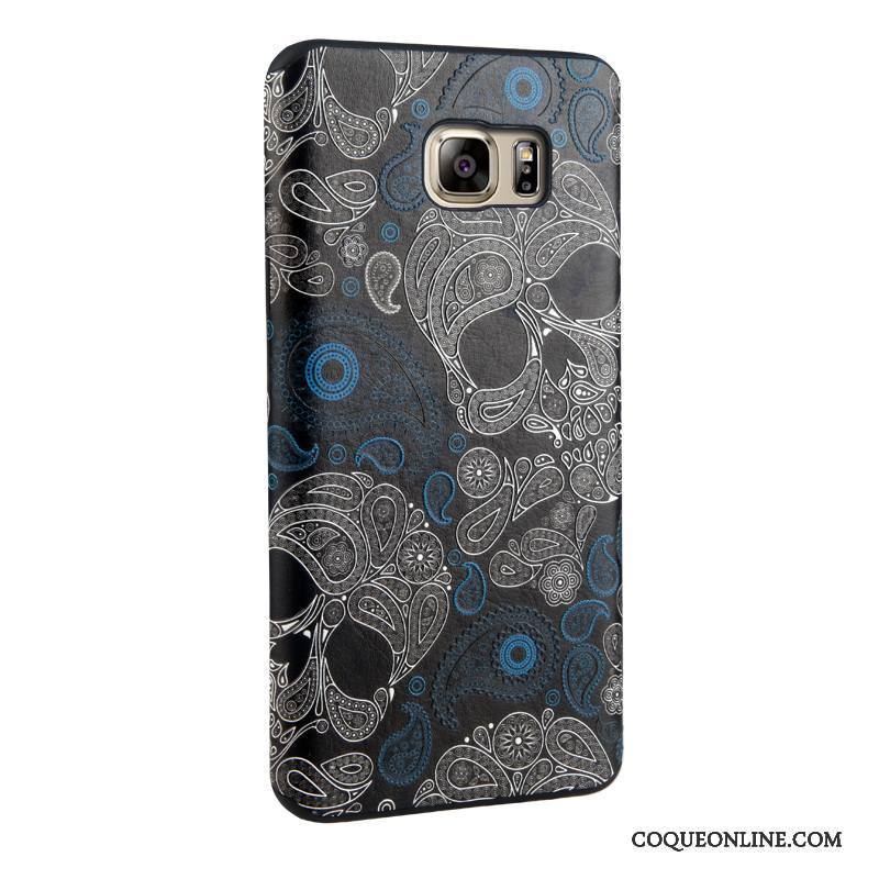 Samsung Galaxy Note 5 Étoile Fleurs Protection Peinture Fluide Doux Coque De Téléphone Tendance