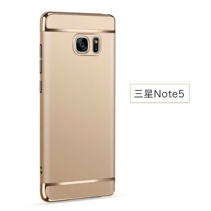 Samsung Galaxy Note 5 Étoile Étui Tout Compris Protection Argent Coque De Téléphone Difficile