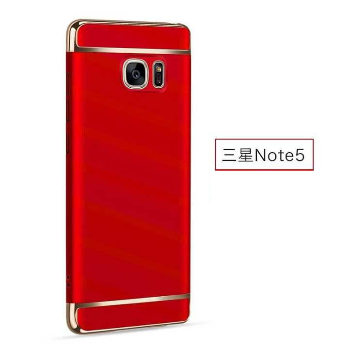 Samsung Galaxy Note 5 Étoile Étui Tout Compris Protection Argent Coque De Téléphone Difficile