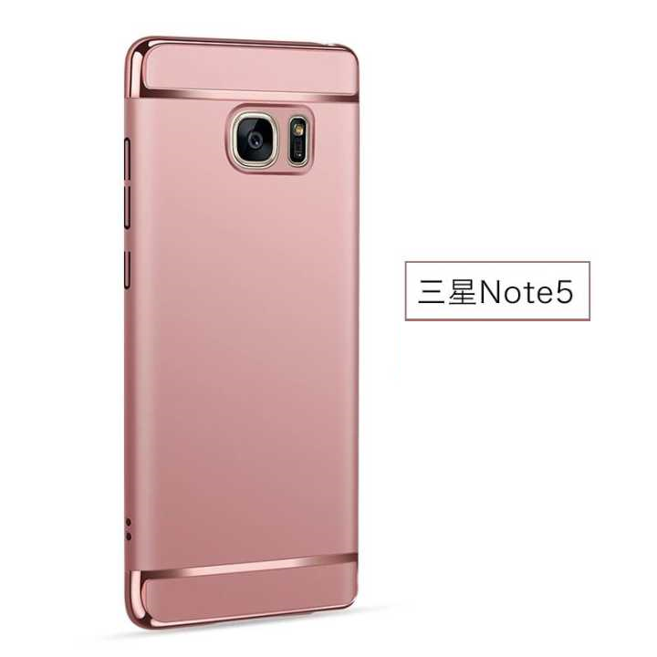 Samsung Galaxy Note 5 Étoile Étui Tout Compris Protection Argent Coque De Téléphone Difficile