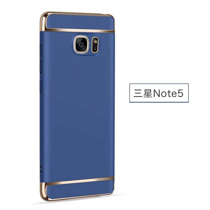 Samsung Galaxy Note 5 Étoile Étui Tout Compris Protection Argent Coque De Téléphone Difficile