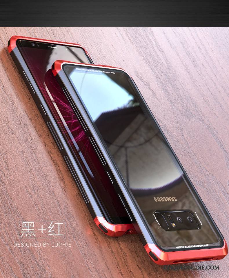 Samsung Galaxy Note 8 Alliage Coque De Téléphone Métal Étoile Incassable Tout Compris Créatif