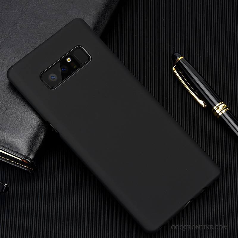 Samsung Galaxy Note 8 Coque De Téléphone Or Rose Tendance Incassable Délavé En Daim Étui Étoile