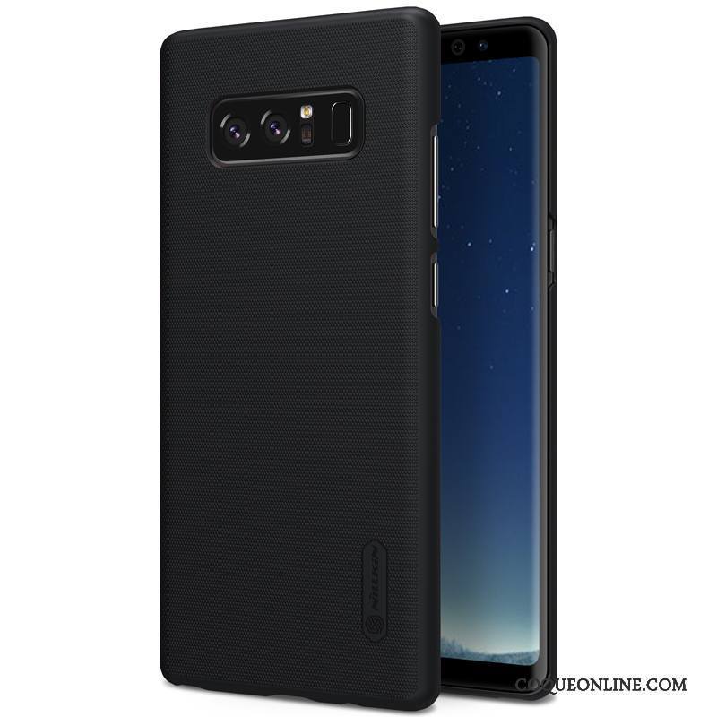 Samsung Galaxy Note 8 Coque Délavé En Daim Incassable Difficile Étui Étoile Protection