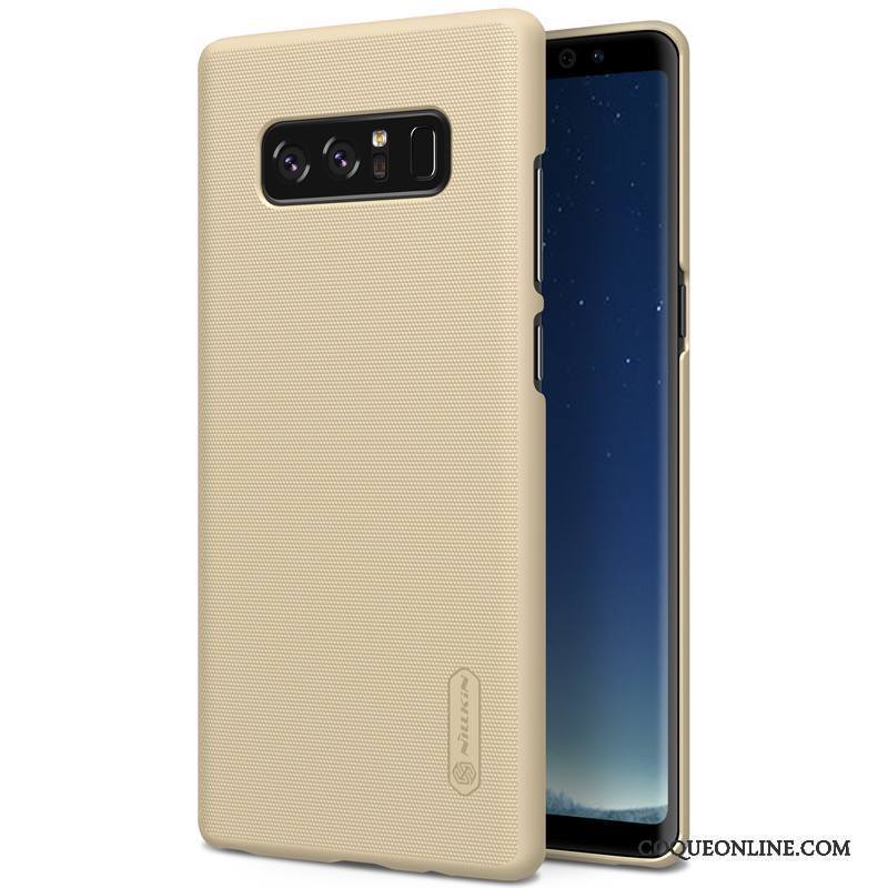 Samsung Galaxy Note 8 Coque Délavé En Daim Incassable Difficile Étui Étoile Protection