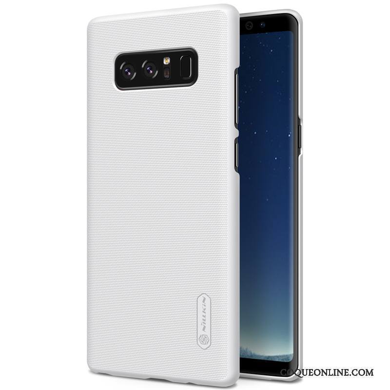 Samsung Galaxy Note 8 Coque Délavé En Daim Incassable Difficile Étui Étoile Protection