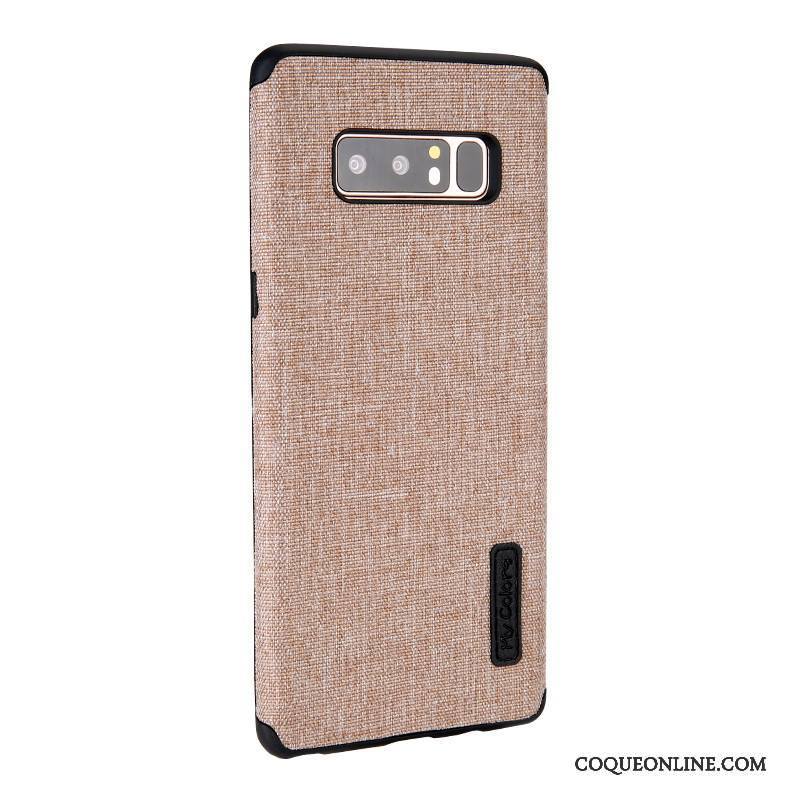 Samsung Galaxy Note 8 Coque Gris Étoile Tout Compris De Téléphone Business Incassable