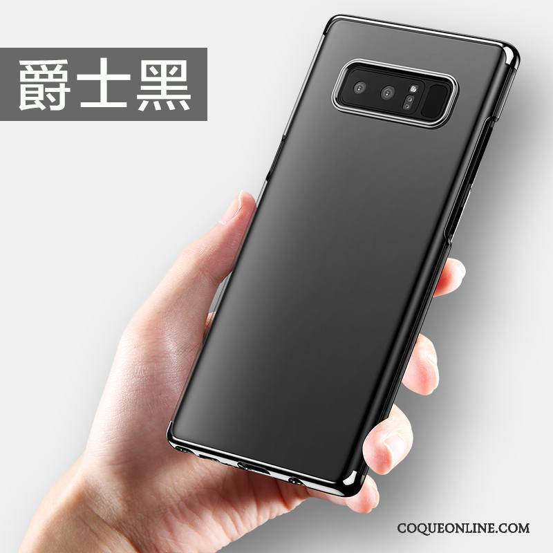 Samsung Galaxy Note 8 Coque Nouveau Étoile Tendance Incassable Transparent Difficile Or