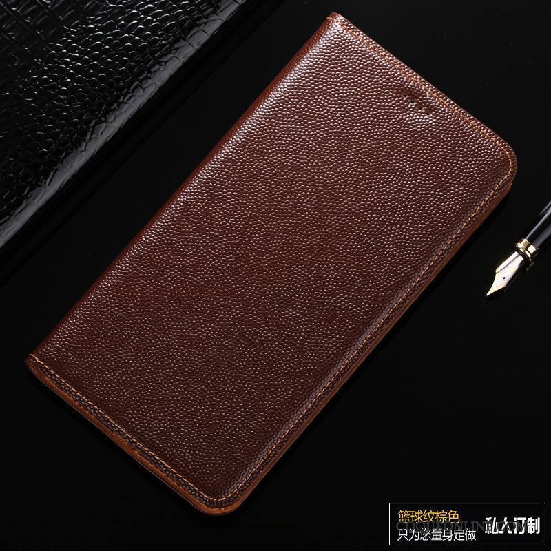 Samsung Galaxy Note 8 Coque Protection Modèle Fleurie Housse Étoile Étui En Cuir Gris Cuir Véritable