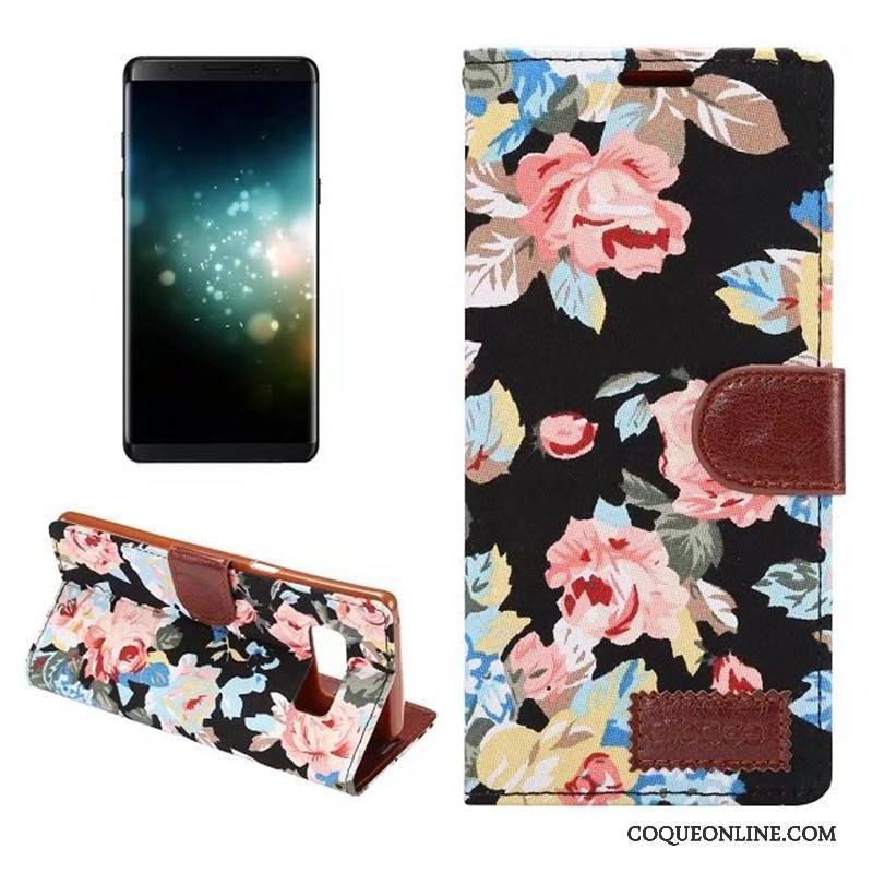 Samsung Galaxy Note 8 Coque Protection Étui Silicone Téléphone Portable Fluide Doux Étoile Tissu