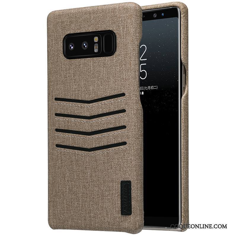 Samsung Galaxy Note 8 Créatif Protection Carte Téléphone Portable Noir Étoile Coque
