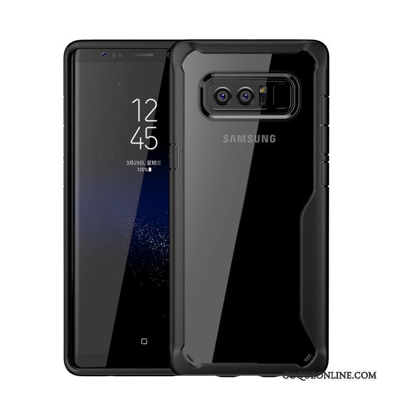 Samsung Galaxy Note 8 Fluide Doux Coque Rouge Protection Incassable Nouveau De Téléphone