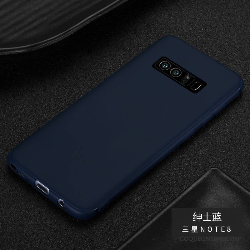 Samsung Galaxy Note 8 Fluide Doux Tendance Très Mince Coque De Téléphone Incassable Silicone Tout Compris