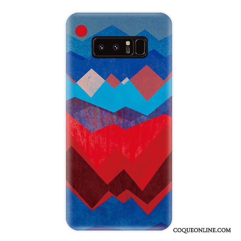 Samsung Galaxy Note 8 Fluide Doux Violet Marque De Tendance Tout Compris Personnalité Étoile Coque