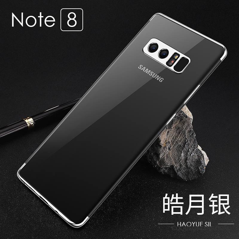 Samsung Galaxy Note 8 Fluide Doux Étoile Incassable Transparent Tendance Étui Coque De Téléphone