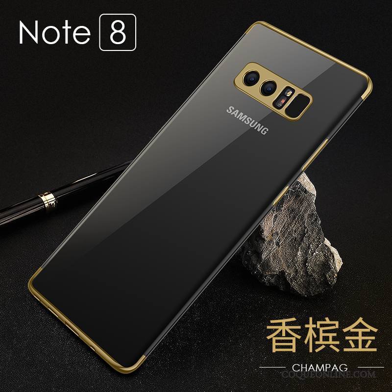 Samsung Galaxy Note 8 Fluide Doux Étoile Incassable Transparent Tendance Étui Coque De Téléphone