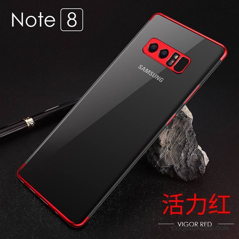 Samsung Galaxy Note 8 Fluide Doux Étoile Incassable Transparent Tendance Étui Coque De Téléphone