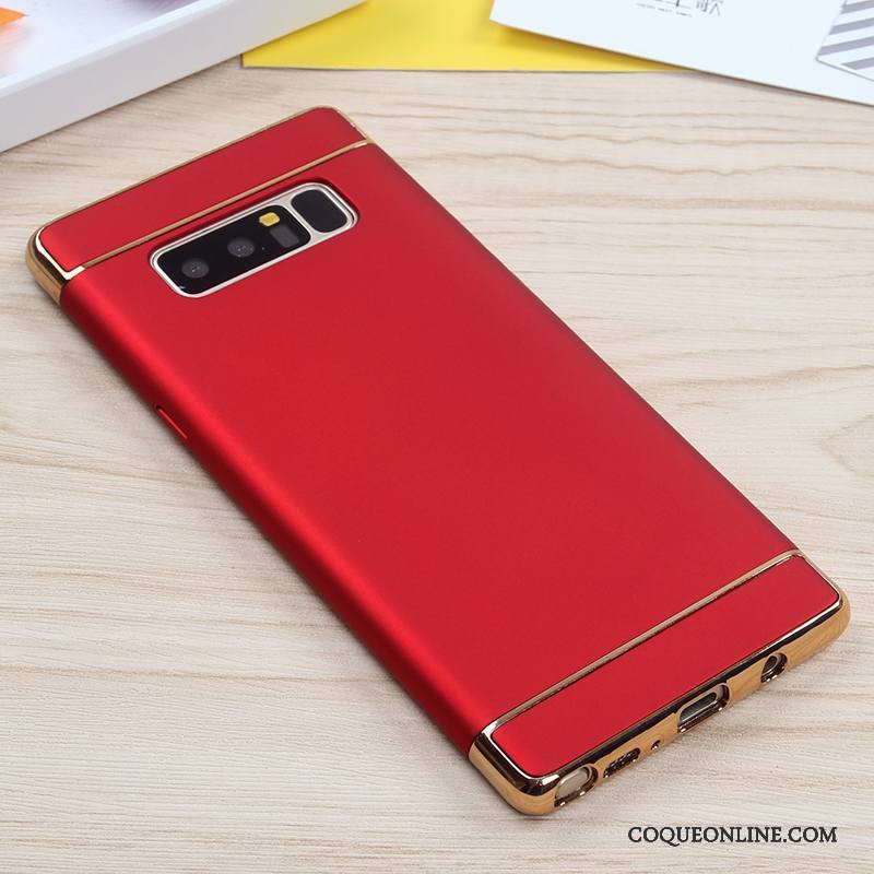Samsung Galaxy Note 8 Or Rose Coque Étoile Tout Compris Difficile Étui Protection