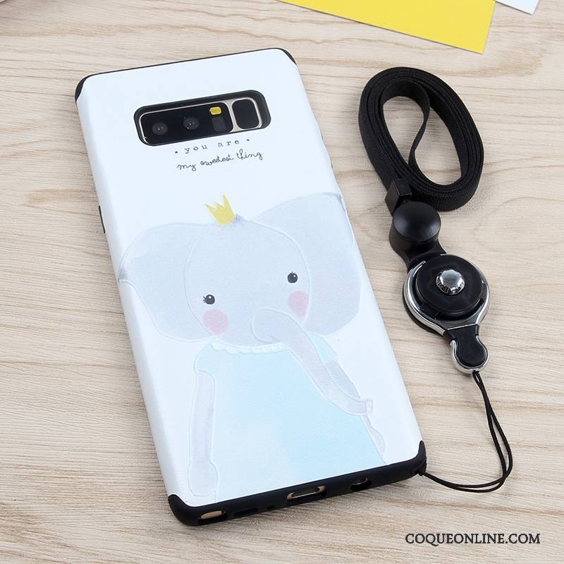 Samsung Galaxy Note 8 Ornements Suspendus Coque Étoile De Téléphone Étui Silicone Protection