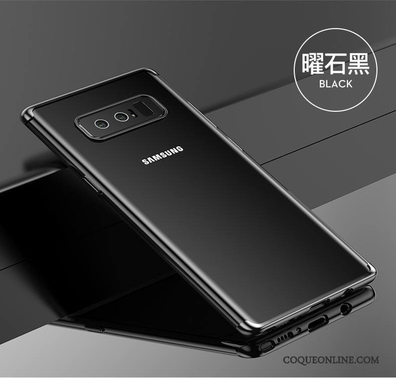 Samsung Galaxy Note 8 Personnalité Bleu Protection Coque De Téléphone Créatif Nouveau Étui