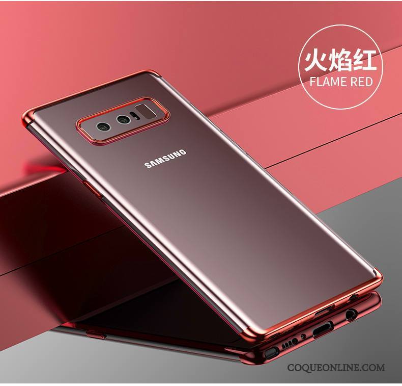 Samsung Galaxy Note 8 Personnalité Bleu Protection Coque De Téléphone Créatif Nouveau Étui