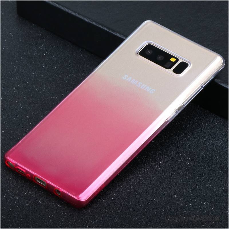 Samsung Galaxy Note 8 Personnalité Coque De Téléphone Fluide Doux Étoile Légère Silicone Créatif