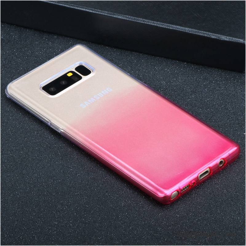 Samsung Galaxy Note 8 Personnalité Coque De Téléphone Fluide Doux Étoile Légère Silicone Créatif